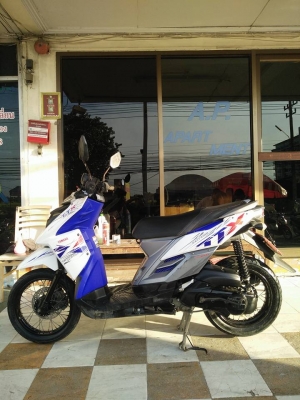 Yamaha TTX สีขาวน้ำเงิน ปี 2555 รถสวยสปอร์ต หัวฉีดประหยัดน้ำมัน Yamaha TTX สีขาวน้ำเงิน ปี 2555 รถสวยสปอร์ต หัวฉีดประหยัดน้ำมัน