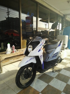 Yamaha TTX สีขาวน้ำเงิน ปี 2555 รถสวยสปอร์ต หัวฉีดประหยัดน้ำมัน