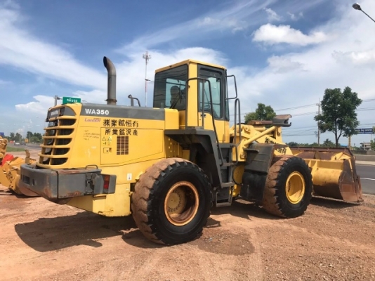 ขายรถตักล้อยาง KOMATSU WA350-3E รถนอกนำเข้าเองจากญี่ปุ่น สภาพสวยพร้อมใช้งาน มีVDOการทำงานครับ ขายรถตักล้อยาง KOMATSU WA350-3E รถนอกนำเข้าเองจากญี่ปุ่น สภาพสวยพร้อมใช้งาน มีVDOการทำงานครับ