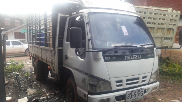 ISUZU NKR 130แรง 6ล้อยาว 4.30ม.สภาพดี อยู่อุดร ราคา 380,000บ. สนใจ 0835601591 หรือ 0903494058