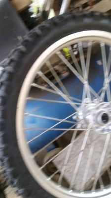 ขายล้อพร้อมยาง CRF250L ของใหม่ถอดออก