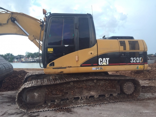 ขายรถแบคโฮ CATERPILLAR 320D ตัวแรก แอร์ไฟฟ้า เล่มทะเบียนพร้อม สนใจโทร 081-970-1072