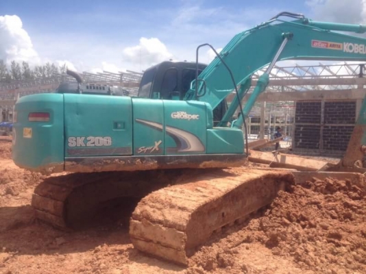 ขายด่วน 1,895,000 บาท KOBELCO SK200 MARK 8 SUPER X ทำงาน 11,xxx ชม เครื่องดี ปั้มดี โช่หนา เอวแน่น ไฟฟ้าครบ เอกสารเล่มทะเบียน  รถอยู่ จ.ร้อยเอ็ด โทร 0610710295