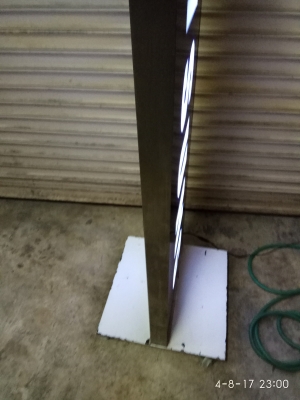 ป้ายไฟled 40*150 พร้อมหม้อแปลง