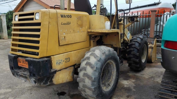 รถตักมือสอง/ Komatsu WA100-3 เก่าในใช้ในไทยแล้วแต่เก็บจุดออนแล้ว เอกสารเล่ม รถตักมือสอง/ Komatsu WA100-3 เก่าในใช้ในไทยแล้วแต่เก็บจุดออนแล้ว เอกสารเล่ม