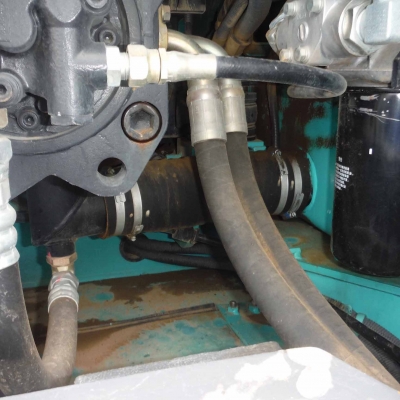 ขายรถแบคโฮ  KOBELCO : SK225SR#YB05  ปี2007 4,897ชม. เครื่อง Hino : JO5E-TA 061-4194021 พรภวิษย์