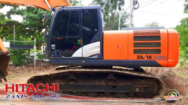 ขายรถแบ็คโฮ HITACHI ZX200-5G  สภาพดี พร้อมใช้งาน