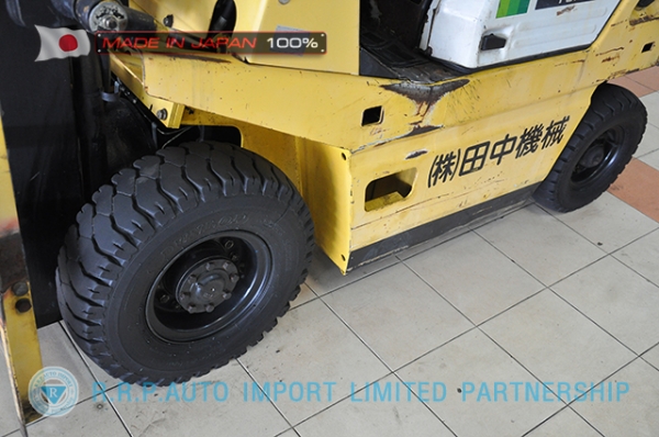 ขายรถโฟล์คลิฟท์มือสอง TCM รุ่น FG14N16S-12105355 นำเข้าจากประเทศญี่ปุ่น 100\% ไม่เคยใช้งานในไทย