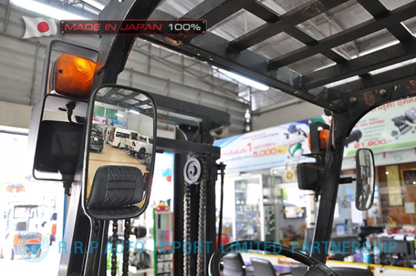 ขายรถโฟล์คลิฟท์มือสอง TCM รุ่น FG14N16S-12105355 นำเข้าจากประเทศญี่ปุ่น 100\% ไม่เคยใช้งานในไทย