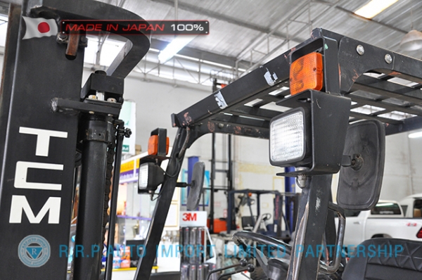 ขายรถโฟล์คลิฟท์มือสอง TCM รุ่น FG14N16S-12105355 นำเข้าจากประเทศญี่ปุ่น 100\% ไม่เคยใช้งานในไทย