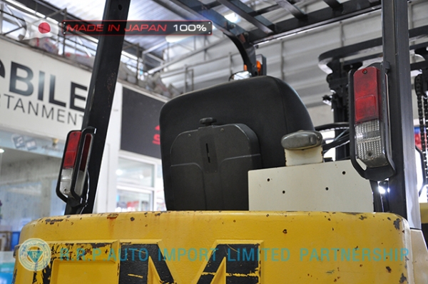 ขายรถโฟล์คลิฟท์มือสอง TCM รุ่น FG14N16S-12105355 นำเข้าจากประเทศญี่ปุ่น 100\% ไม่เคยใช้งานในไทย