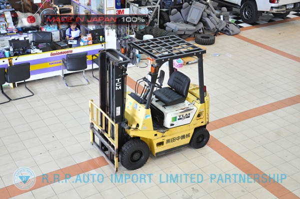 ขายรถโฟล์คลิฟท์มือสอง TCM รุ่น FG14N16S-12105355 นำเข้าจากประเทศญี่ปุ่น 100\% ไม่เคยใช้งานในไทย