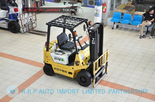 ขายรถโฟล์คลิฟท์มือสอง TCM รุ่น FG14N16S-12105355 นำเข้าจากประเทศญี่ปุ่น 100\% ไม่เคยใช้งานในไทย