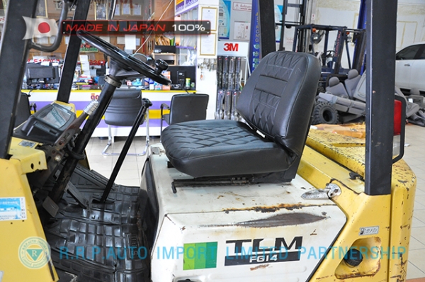 ขายรถโฟล์คลิฟท์มือสอง TCM รุ่น FG14N16S-12105355 นำเข้าจากประเทศญี่ปุ่น 100\% ไม่เคยใช้งานในไทย