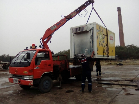 ตู้ฟีดประตู 3 บาน ยาว 3.10 เมตร กว้าง 1.70 เมตร สูง 1.90 เมตร แซซซีตู้กว้าง 73 เซนติเมตร