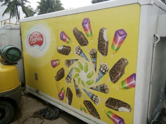 ตู้ฟีดประตู 3 บาน ยาว 3.10 เมตร กว้าง 1.70 เมตร สูง 1.90 เมตร แซซซีตู้กว้าง 73 เซนติเมตร