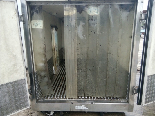 ตู้ฟีดประตู 3 บาน ยาว 3.10 เมตร กว้าง 1.70 เมตร สูง 1.90 เมตร แซซซีตู้กว้าง 73 เซนติเมตร