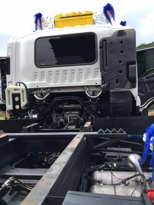 Isuzu 360 แรง ปี 56 แม่เดี่ยวดัมพ์สามมิตร มีระบบลากพ่วง ไมล์น้อย