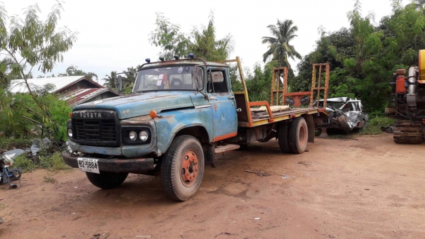 ขาย165,000บาท รถ6ล้อบรรทุกรถเกี่ยว&amp;แบคโคร สภาพดีพร้อมใช้งาน ภาษีไม่ขาด เล่มทะเบียนพร้อมโอน