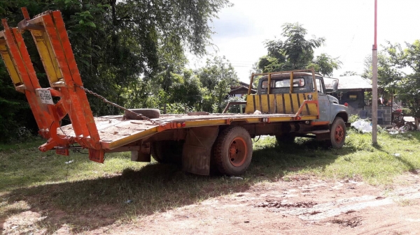 ขาย165,000บาท รถ6ล้อบรรทุกรถเกี่ยว&amp;แบคโคร สภาพดีพร้อมใช้งาน ภาษีไม่ขาด เล่มทะเบียนพร้อมโอน