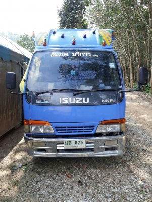 รถบรรทุก 6 ล้อ ISUZU NKR ป้ายไม่ติดเวลา กระบะยาว 3.40 เมตร รถบรรทุก 6 ล้อ ISUZU NKR ป้ายไม่ติดเวลา กระบะยาว 3.40 เมตร