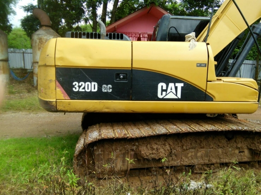 ขาย แมคโคร CAT 320 D 8200 ช.ม. ปี55