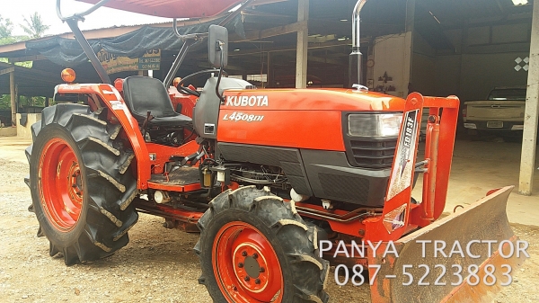 รถเข้าใหม่#ปัญญาแทรคเตอร์..จัดมาให้ครับ ด่วน 275,000 บาท.คูโบต้าL4508DIใบมีดคานล่าง พร้อม ผานพรวน6&times;24CMT สภาพพร้อมใช้ จัดส่งอำเภอบ้านบึงจังหวัดชลบุรี