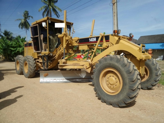 รถเกรด CAT 140H รถเก่านอก เล่มทะเบียน