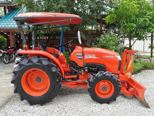 คูโบต้า L3608SP..4 WD..ดันดินหน้า..ผานหลัง