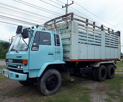 ** ขายราคา 695,000บ. ** สิบลัอ อิซูชุ ร็อค FVZ32M 210HP 2เพา ดั้ม.ค็อกเกษตร&quot;มีระบบลากลูก&quot; 