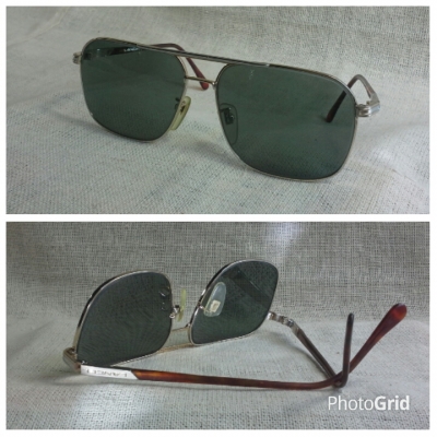 แว่นตาสองกษัตริย์ เฟรนช์วินเทจ ยุค '80s โมเดล 'สี่เหลี่ยม - นักบิน' บิ๊กไซซ์ ! Vintage LANCEL Paris handmade in France แว่นตาสองกษัตริย์ เฟรนช์วินเทจ ยุค '80s โมเดล 'สี่เหลี่ยม - นักบิน' บิ๊กไซซ์ ! Vintage LANCEL Paris handmade in France