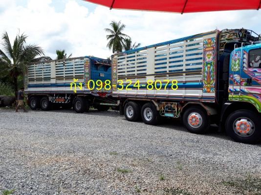 Isuzu 360 แรง ปลายปี 53 กระบะดัมพ์อู่ซีทีทรัค แม่ 12 ล้อ ลูก 3 เพลาแท้ยาว 6.80 เมตร รถป้ายแดงมือเดียว ยางดี พร้อมใช้งาน