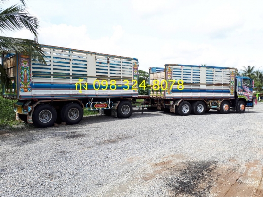 Isuzu 360 แรง ปลายปี 53 กระบะดัมพ์อู่ซีทีทรัค แม่ 12 ล้อ ลูก 3 เพลาแท้ยาว 6.80 เมตร รถป้ายแดงมือเดียว ยางดี พร้อมใช้งาน