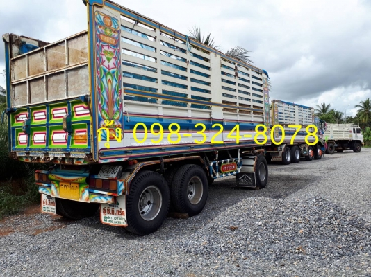 Isuzu 360 แรง ปลายปี 53 กระบะดัมพ์อู่ซีทีทรัค แม่ 12 ล้อ ลูก 3 เพลาแท้ยาว 6.80 เมตร รถป้ายแดงมือเดียว ยางดี พร้อมใช้งาน