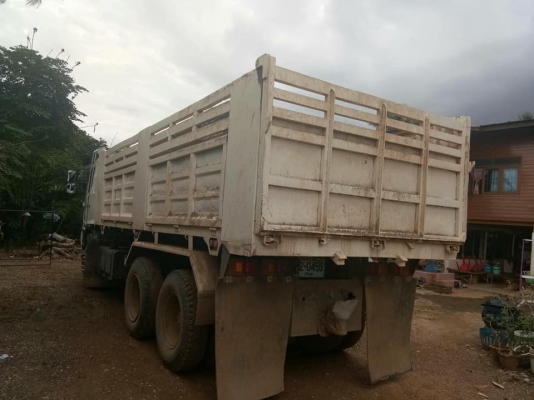 Hino 320 แรง ปี 49 แม่เดี่ยวกระบะดัมพ์ มีระบบลากพ่วง