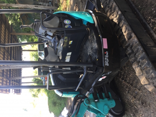รถขุด kobelco sk25sr-2 (ขนาด2.5ตัน)เก่าญี่ปุ่นไม่เคยใช้ในไทย โทร 086-1602189