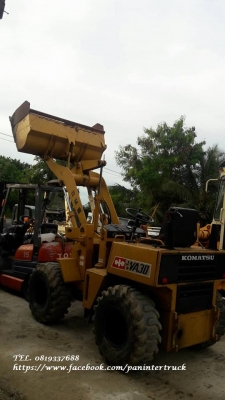 FROM JAPAN*รถตักล้อยาง LOADER KOMATSU WA30-1 ขับเคลื่อน 2เพลา /เลี้ยวเอว /เกียร์ธรรมดา/ มีเอกสารแจ้งจำหน่าย/ ราคาเพียง 265,000 บาท สนใจติดต่อ 0819337688