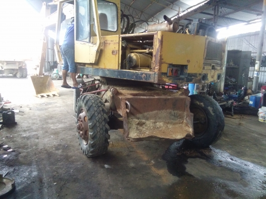 ขายแมคโคล้อยางมิตซู