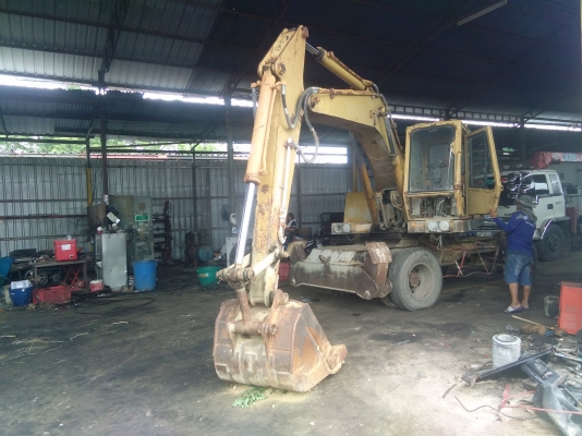 ขายแมคโคล้อยางมิตซู