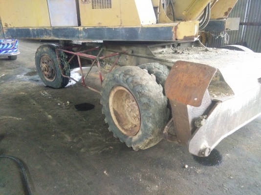 ขายแมคโคล้อยางมิตซู