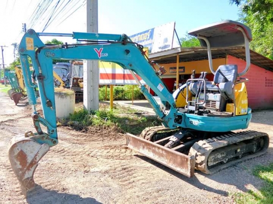 ขายรถขุด ยี่ห้อ: KUBOTA แบบ: U25-3 คอนโทนสั้น ปั้มนิ้ว มีลายหัวกะแทก เครื่อง3สูบ รถเก่านอกแท้100\% นำเข้าจากญี่ปุ่น ไม่เคยใช้งานในไทย รถมีเอกสารใบอินวอย  สนใจติดต่อ โทร : 099-907-9273 กิ๊ฟ กมลชนก