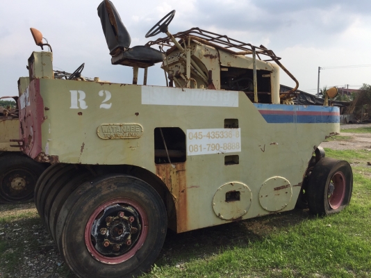 ขายด่วนรถบดล้อยาง11ล้อ WATANABE WP15 เอกสารเล่มทะเบียน ขายด่วนรถบดล้อยาง11ล้อ WATANABE WP15 เอกสารเล่มทะเบียน