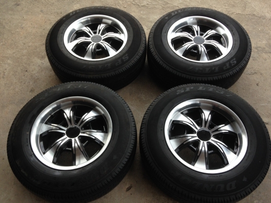 แม็ก JRD ขอบ15 พร้อมยางใหม่ๆ