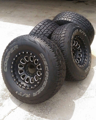 ขายล้อ LENSO MAX MONSTER ขอบ 16 พร้อมยาง COOPER 265/75/16 MADE IN U.S.A