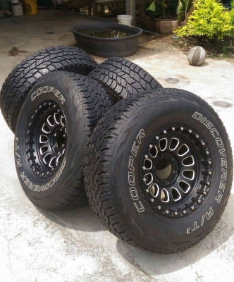 ขายล้อ LENSO MAX MONSTER ขอบ 16 พร้อมยาง COOPER 265/75/16 MADE IN U.S.A