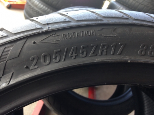 ล้อTE37 ขอบ17 4รู100 พร้อมยางใหม่