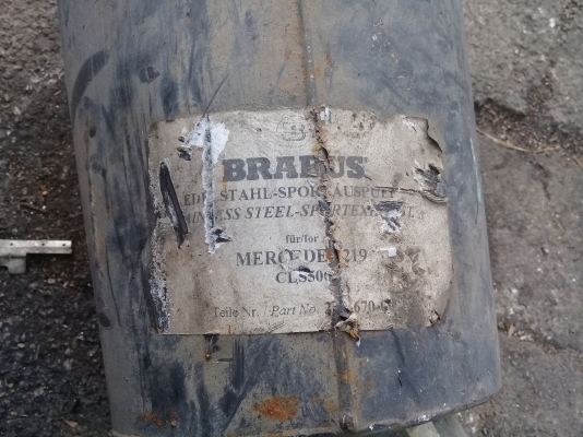 ขายหม้อพักปลาย Brabus