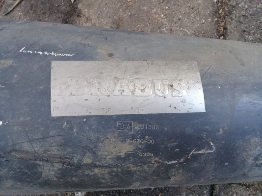 ขายหม้อพักปลาย Brabus