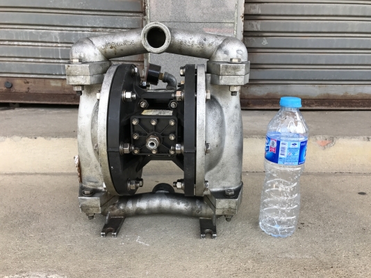 ขายปั้มไดอะแฟรม All-flo pump made in USA. ขนาด 1นิ้ว โครงสร้างสแตนเลส สภาพสวย พร้อมใช้งาน