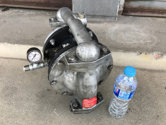 ขายปั้มไดอะแฟรม All-flo pump made in USA. ขนาด 1นิ้ว โครงสร้างสแตนเลส สภาพสวย พร้อมใช้งาน